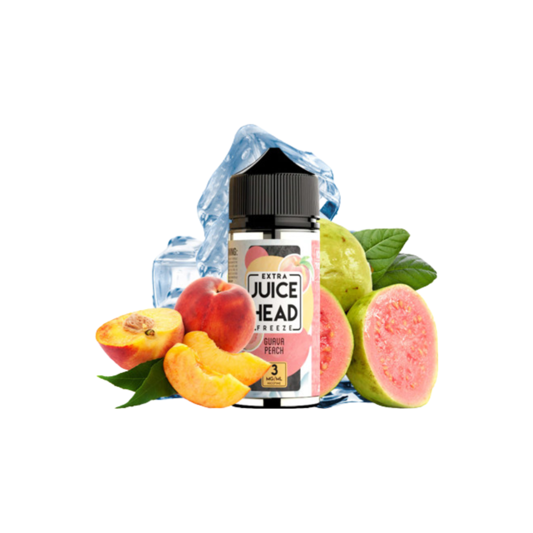 Juice Head Freeze 60ml Guava Peach - Ổi Đào